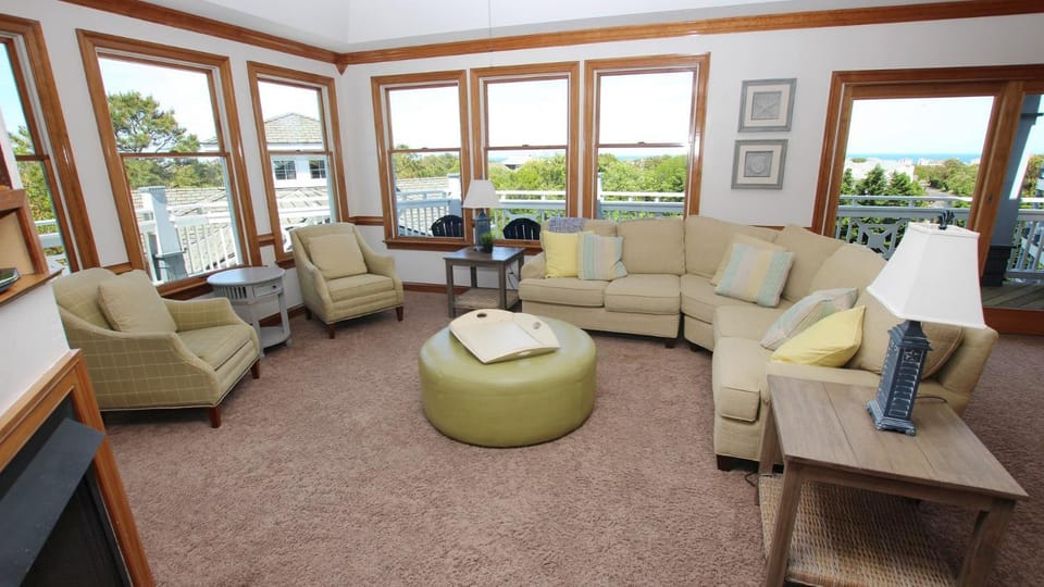 Soundside, Priv Pool, H Tub, ELEV, Rec Rm, Theatr Rm, FR1, The Drake House in Duck