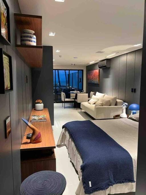 Pé na areia c/piscina privativa. Apartment in Cabedelo