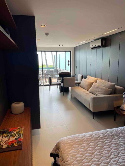 Pé na areia c/piscina privativa. Apartment in Cabedelo