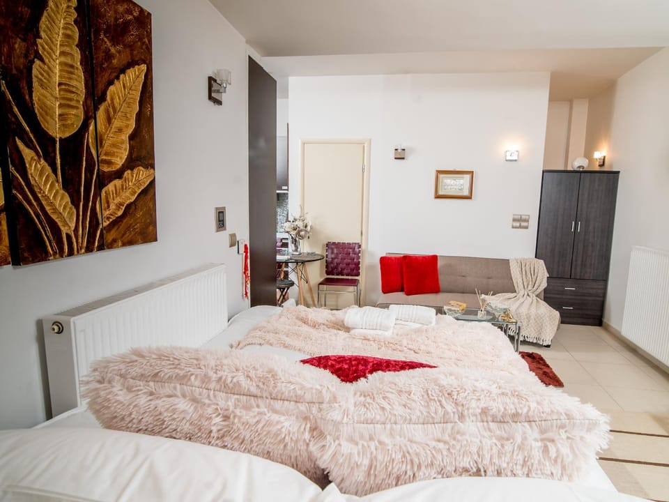 Bed, Living room, Bedroom, wardrobe