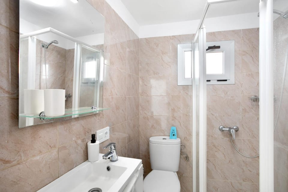 Bathroom, Living room
