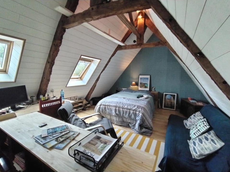 La parenthèse verte House in Brittany