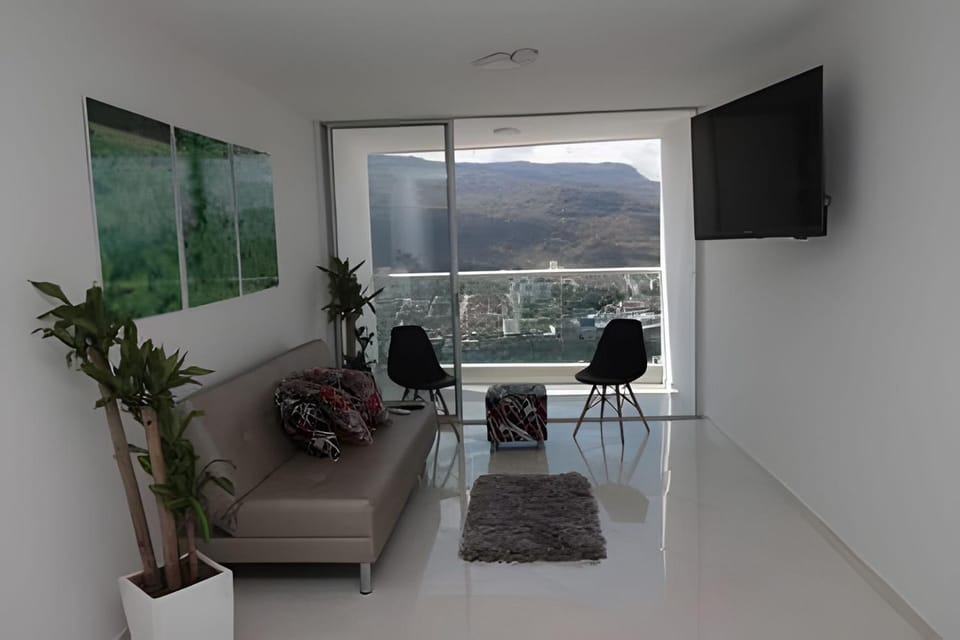 Apto en San Gil, cómodo, seguro y con vista 1A. Apartment in San Gil