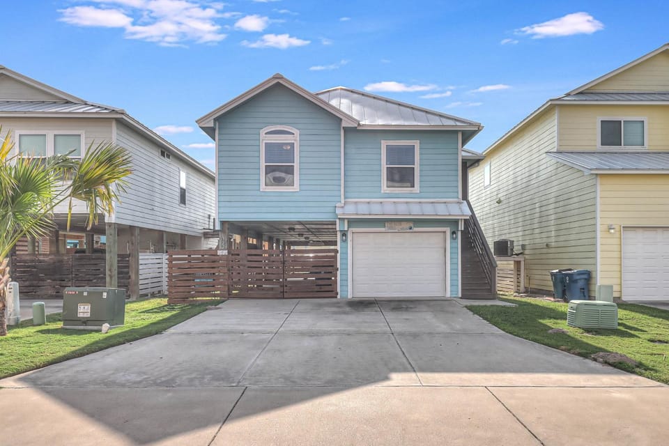 The Blue Shell House in Port Aransas