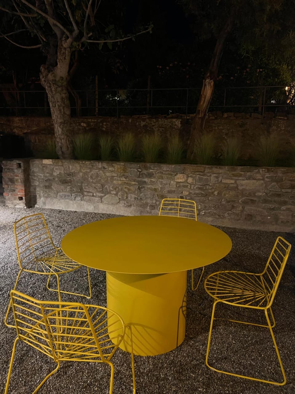 Patio, Night, Balcony/Terrace, Dining area