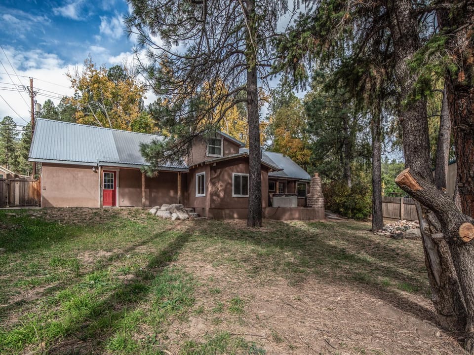 Property building, Natural landscape, Autumn