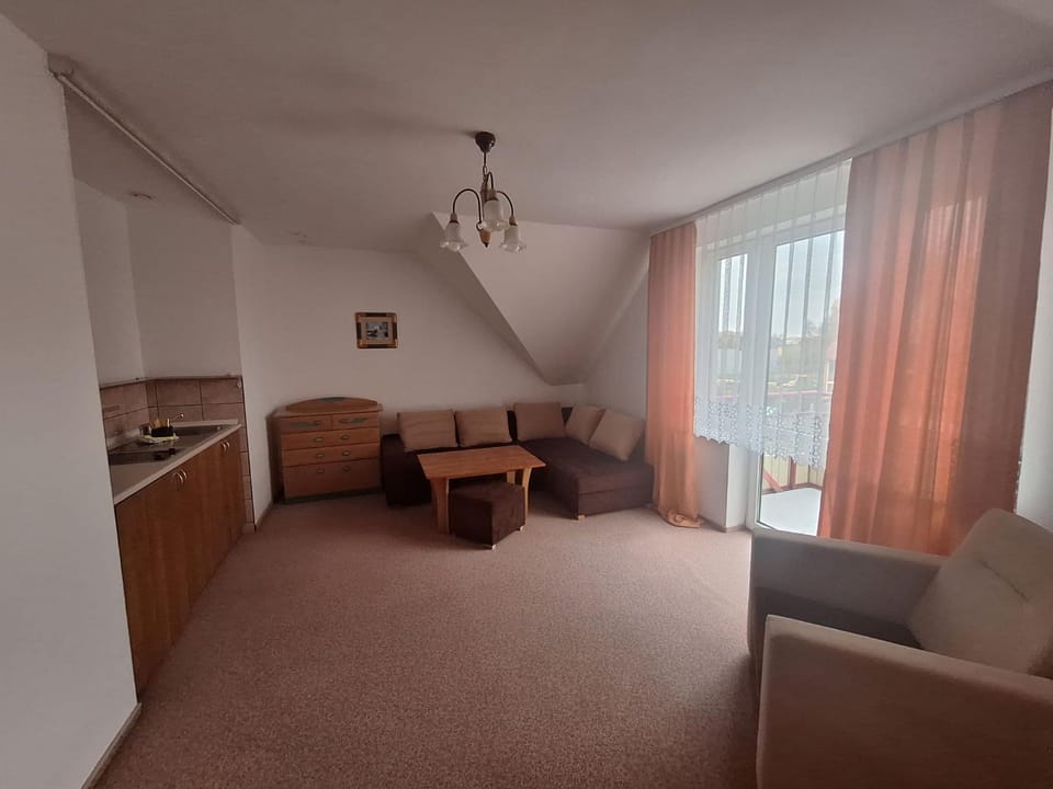 Kitchen or kitchenette, Living room