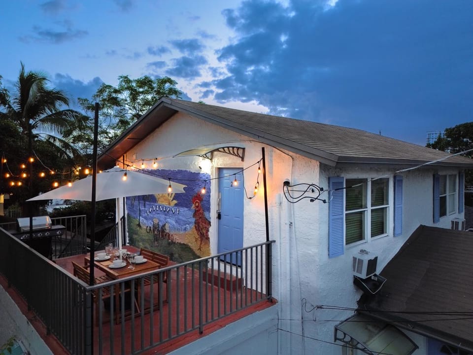 Property building, Patio