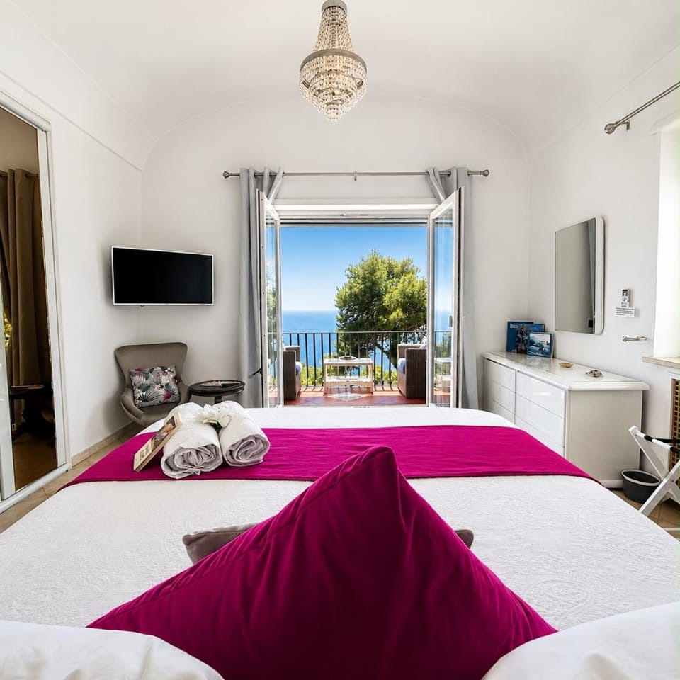 MARVELOUS SEA VIEW VILLA Apartment in Capri