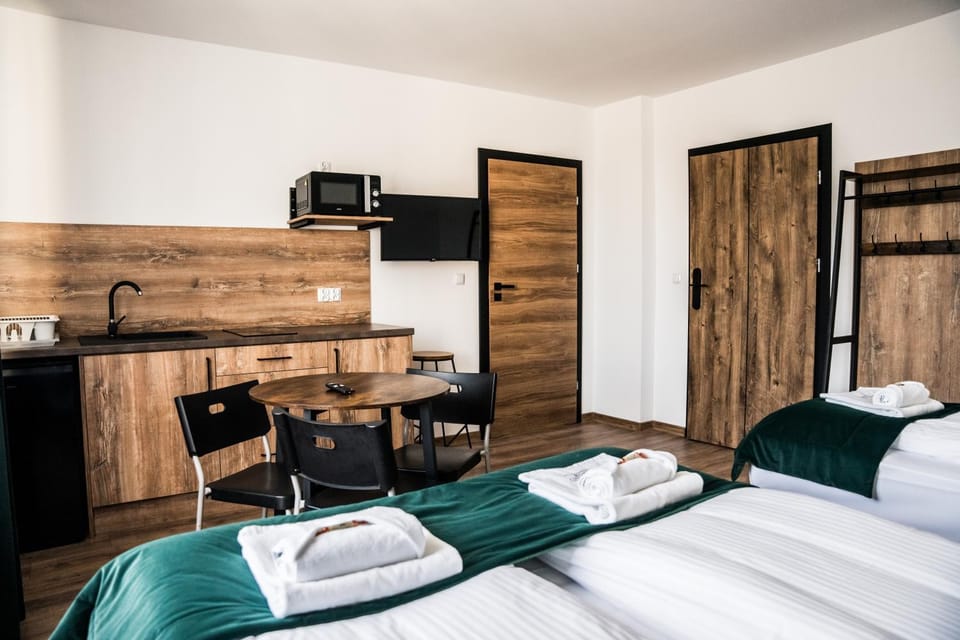 Bed, View (from property/room), View (from property/room), Kitchen or kitchenette, Other, Other, Other, Photo of the whole room, Dining area, Bedroom, hair dresser, minibar, towels, wardrobe