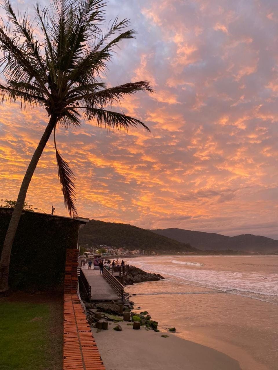 Natural landscape, Beach, Sunset