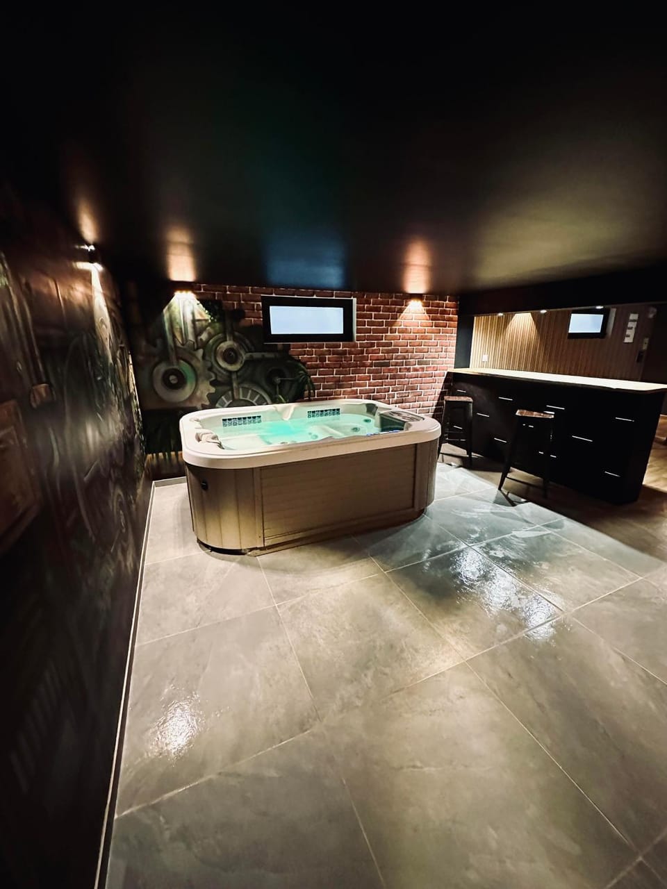 Gîte "clé de la Baie" avec jacuzzi jusqu'à 7 pers House in Normandy