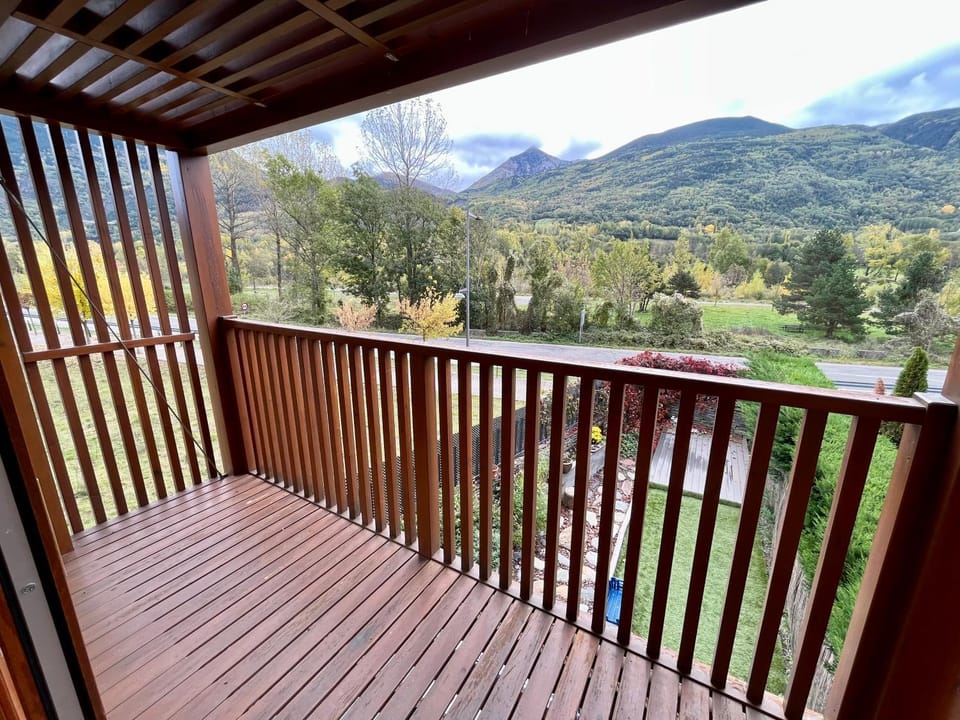 Day, Natural landscape, View (from property/room), Balcony/Terrace, Mountain view