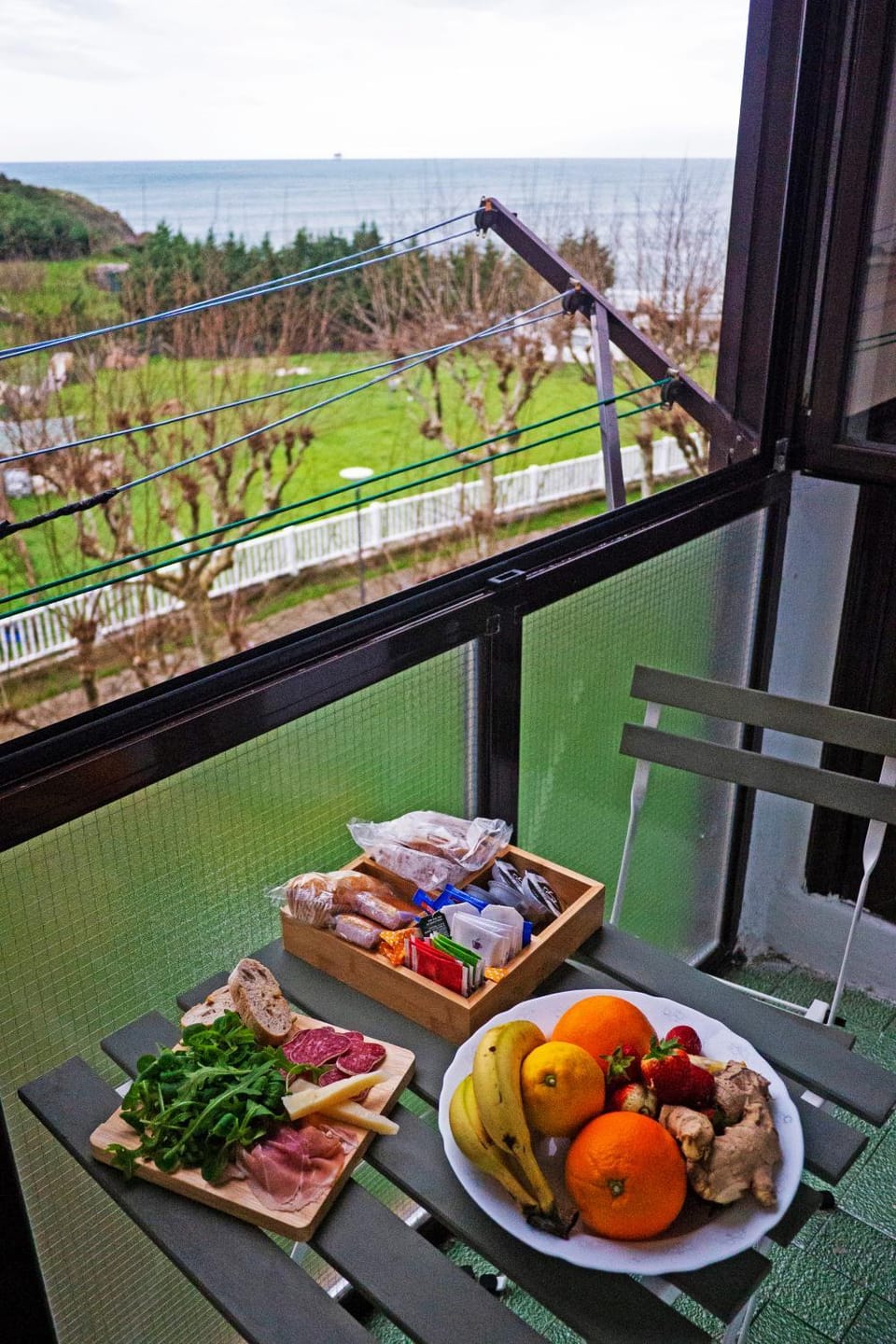 Balcony/Terrace, Garden view, Sea view