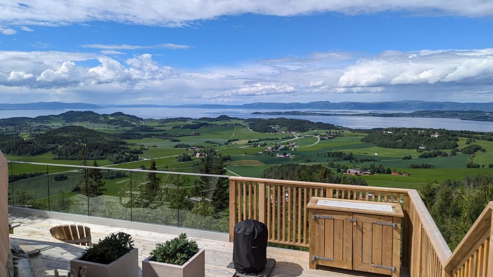Day, Natural landscape, View (from property/room), Balcony/Terrace, Mountain view, Sea view