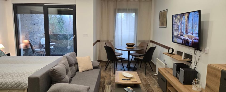 Bed, Living room, Photo of the whole room, Seating area, Dining area, Bedroom