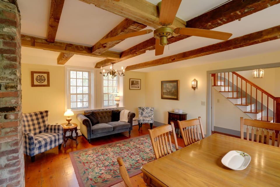 Historic New Lebanon Hideaway on 33 Private Acres! House in Berkshires