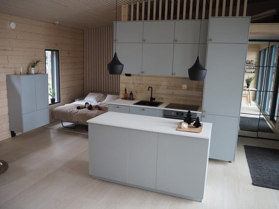 Kitchen or kitchenette