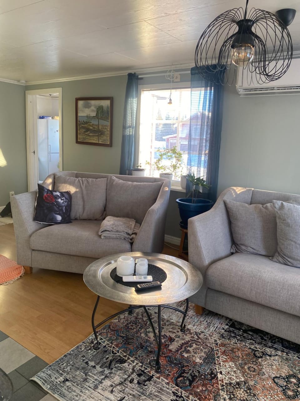 Little adorable red Villa in Norrbotten County, Sweden