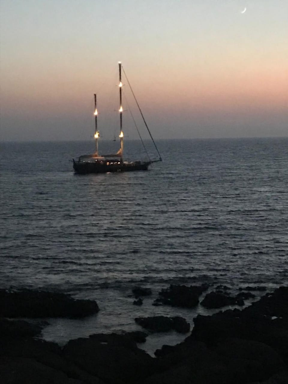 Day, Natural landscape, Sea view, Sunset