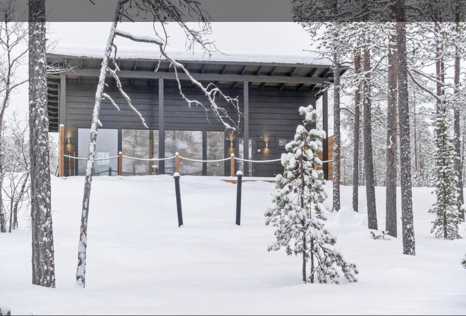 Property building, Day, Winter