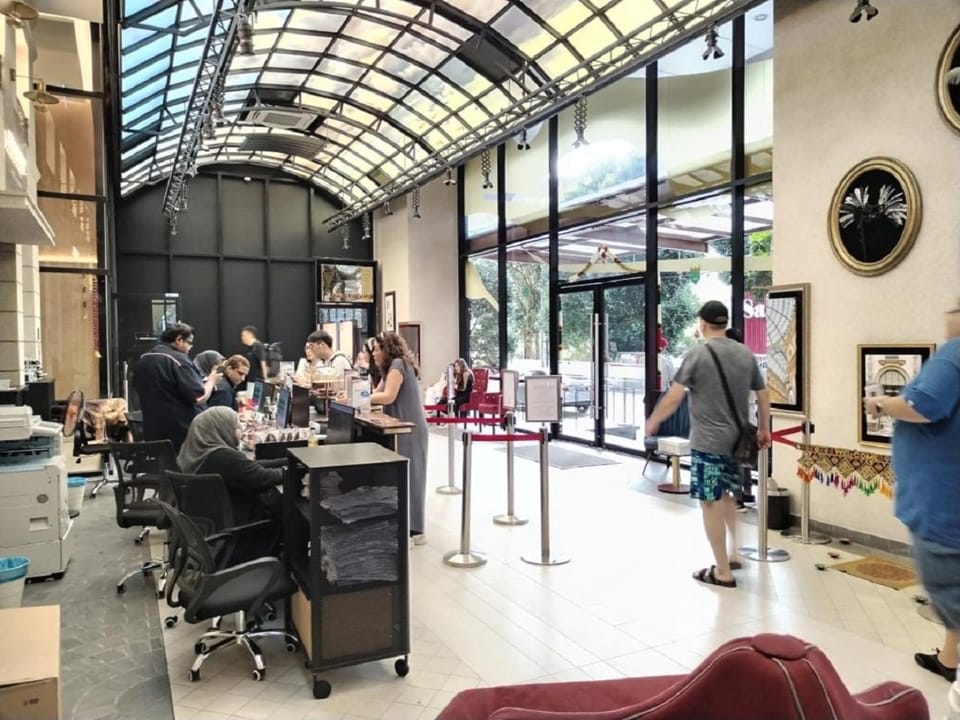 People, Lobby or reception, group of guests