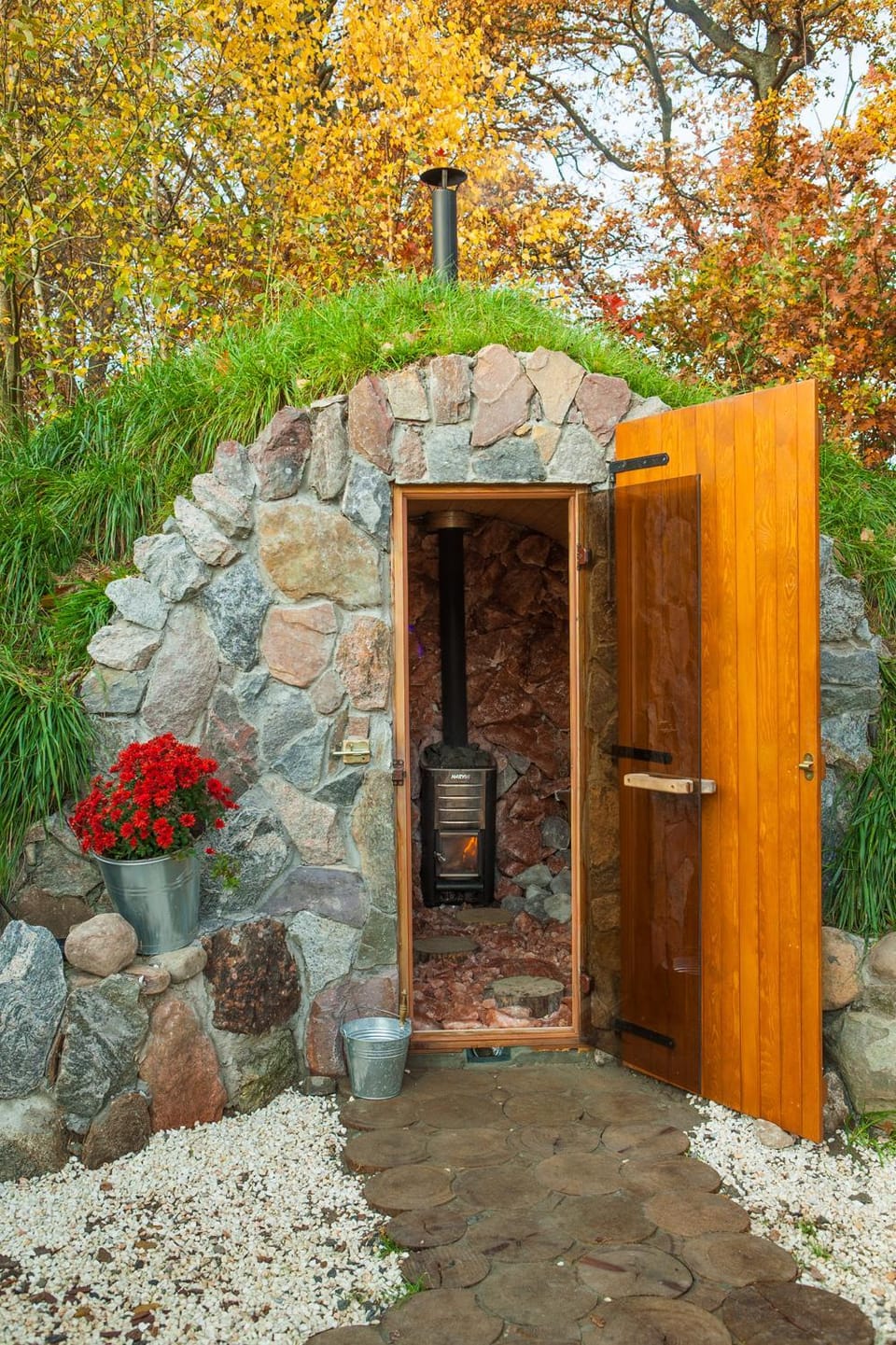 Garden, Sauna