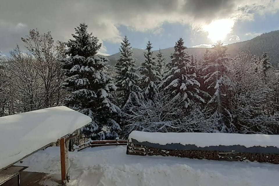 Winter, Mountain view