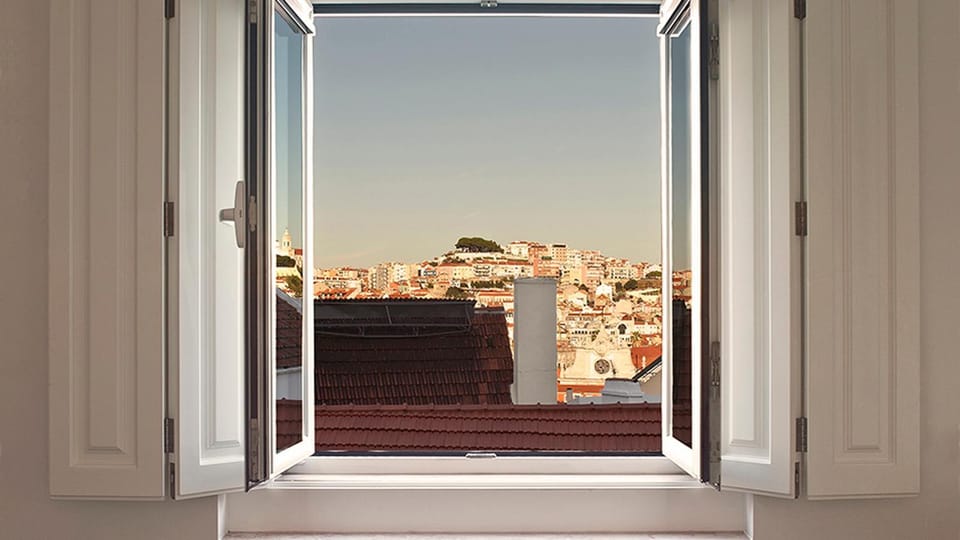 Living room, City view