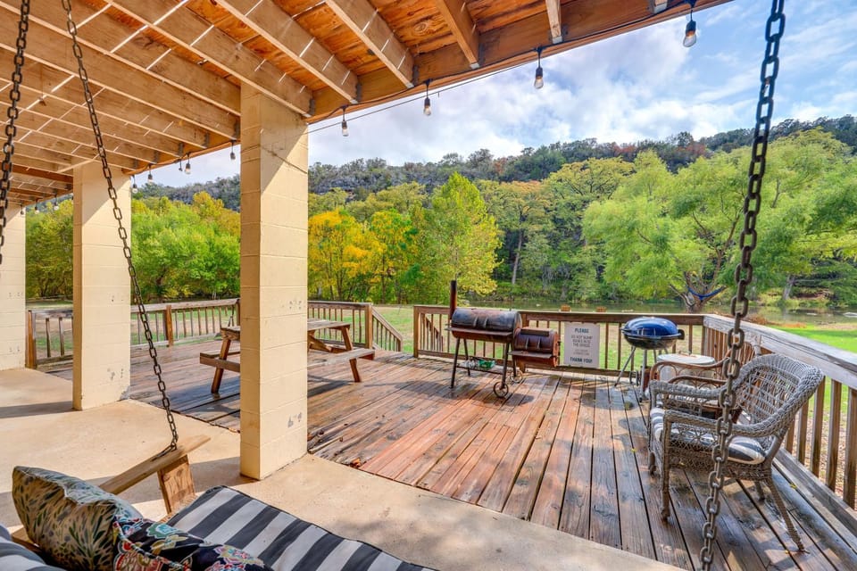 Bohemian New Braunfels Home w/ River Access! House in Canyon Lake