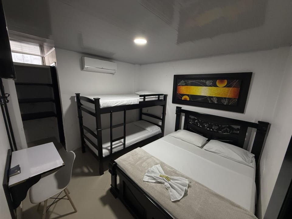 Photo of the whole room, Bedroom, bunk bed