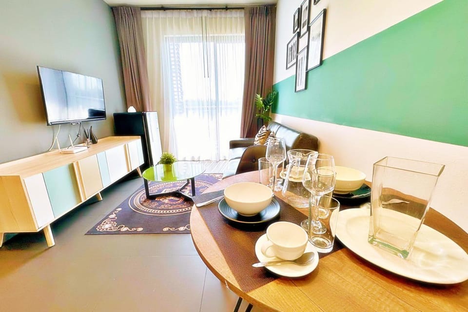 high Seaview high-speed network washing machine23f Apartment in Pattaya City