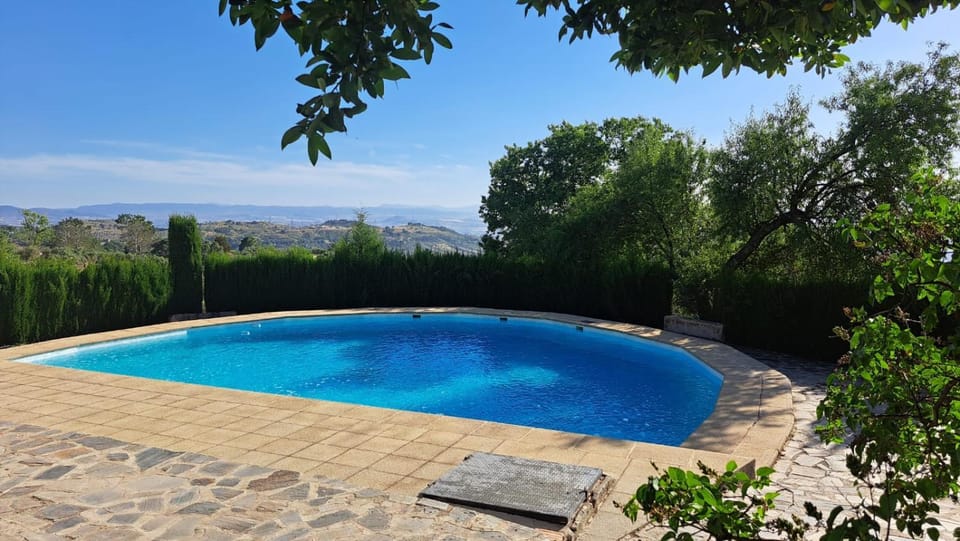 Natural landscape, Mountain view, Pool view