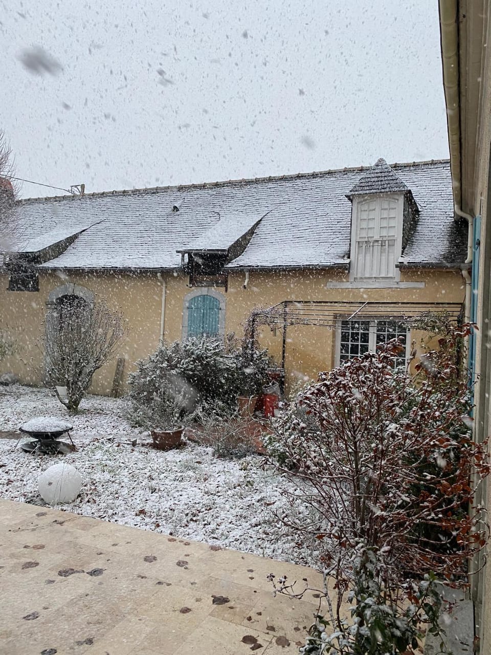 Property building, Winter