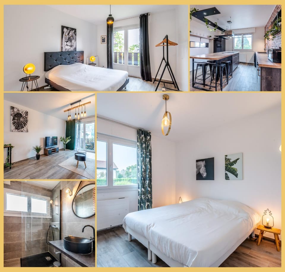 Appartement T3 I Cozy I Douvaine Apartment in Canton of Geneva