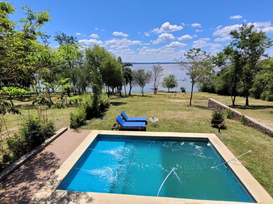 River view, Swimming pool