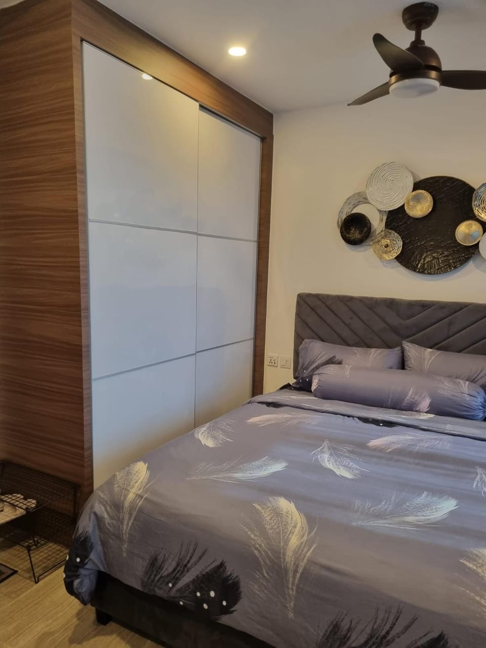 Bed, Bedroom, wardrobe