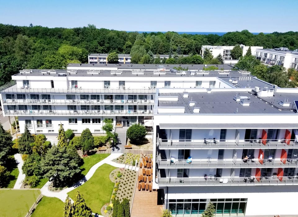 Property building, Neighbourhood, Bird's eye view, Sea view