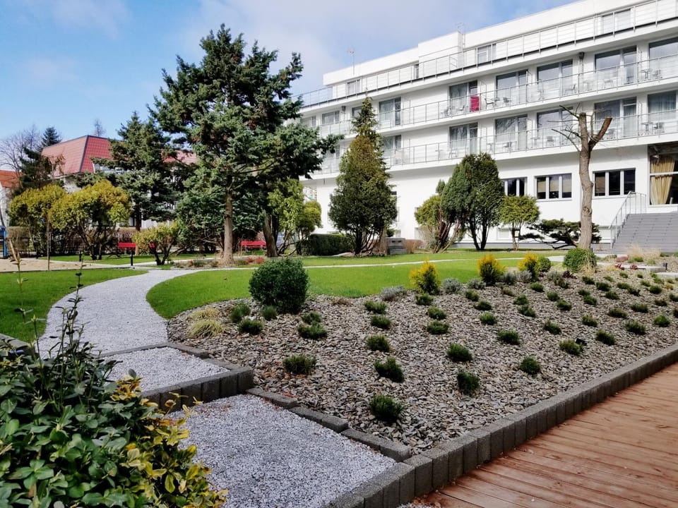 Property building, Garden