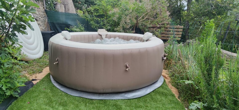 Natural landscape, Garden, Hot Tub, Spa and wellness centre/facilities, Spa and wellness centre/facilities, Garden view, Open Air Bath