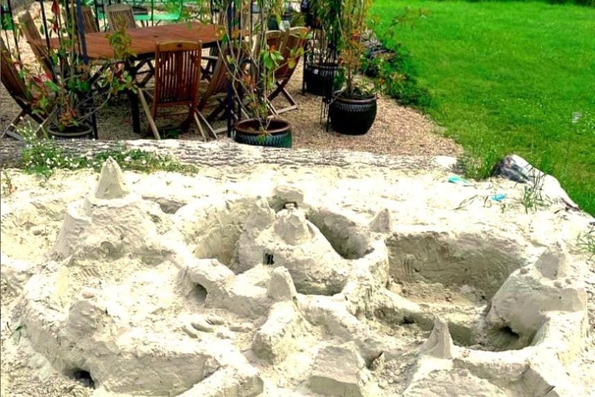 Day, Children play ground, Garden, Garden view