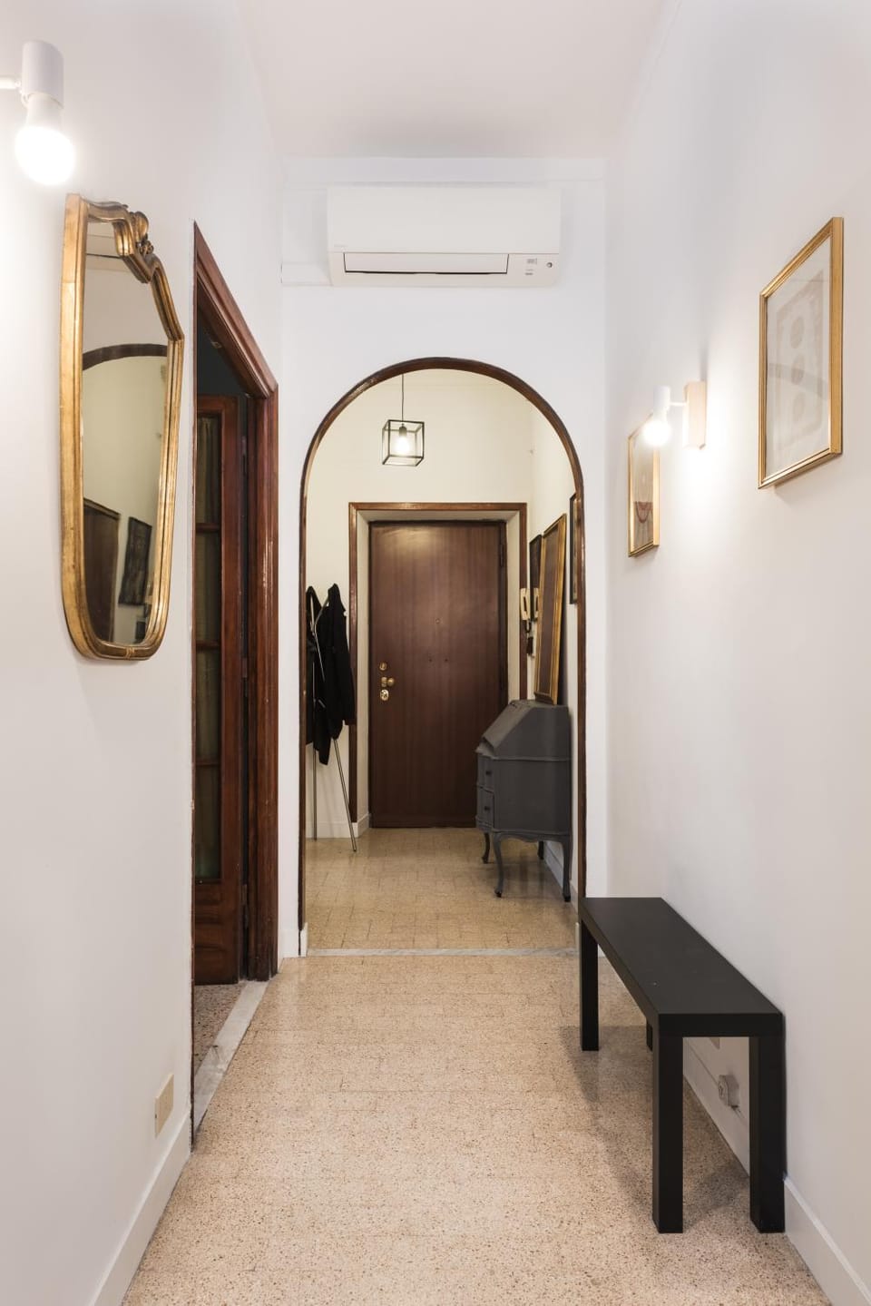 Facade/entrance, air conditioner