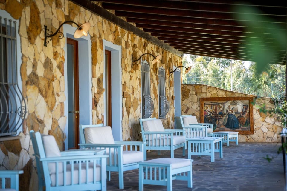 Property building, Patio