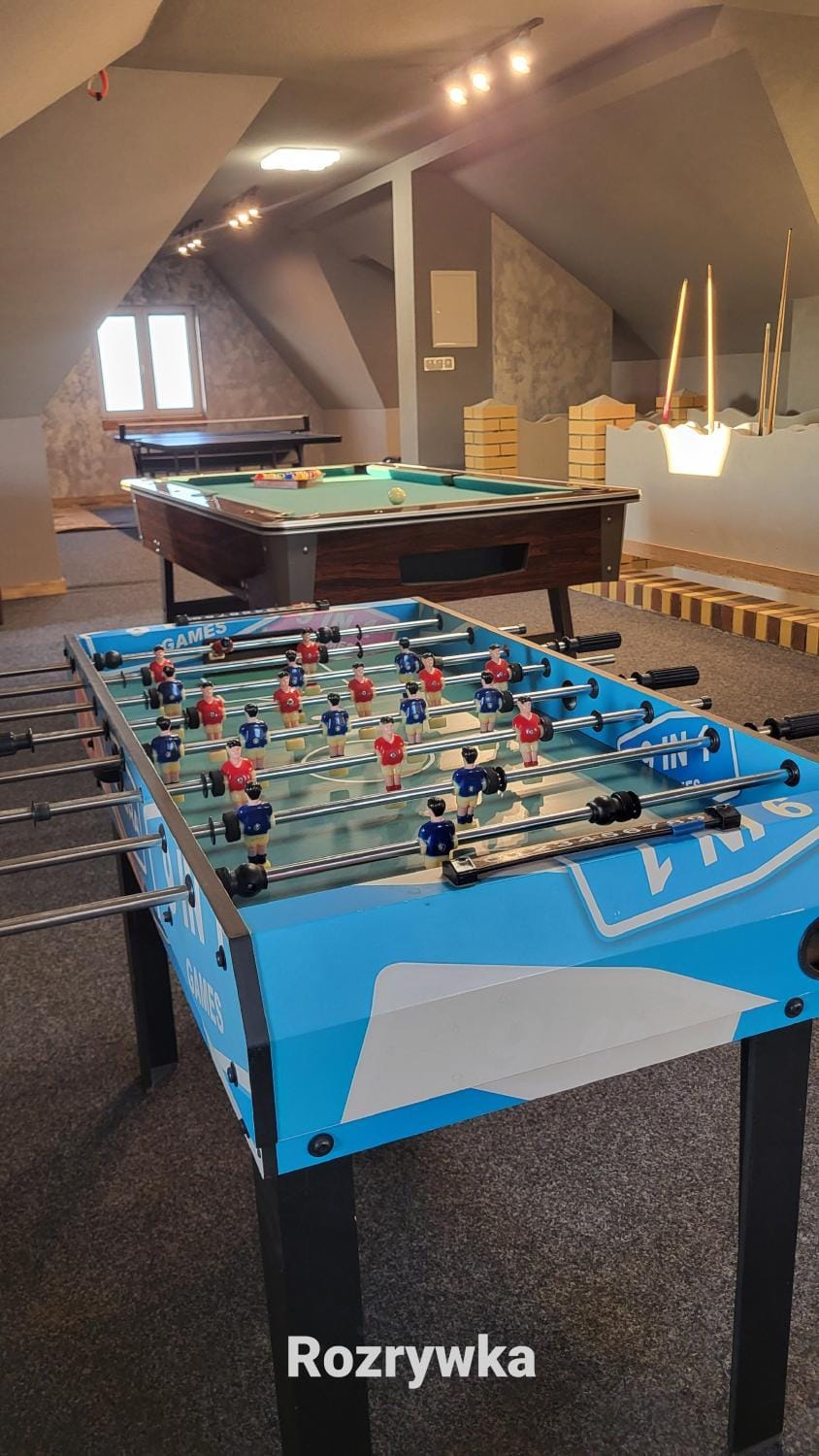 Billiard, Children play ground, Darts, Table tennis