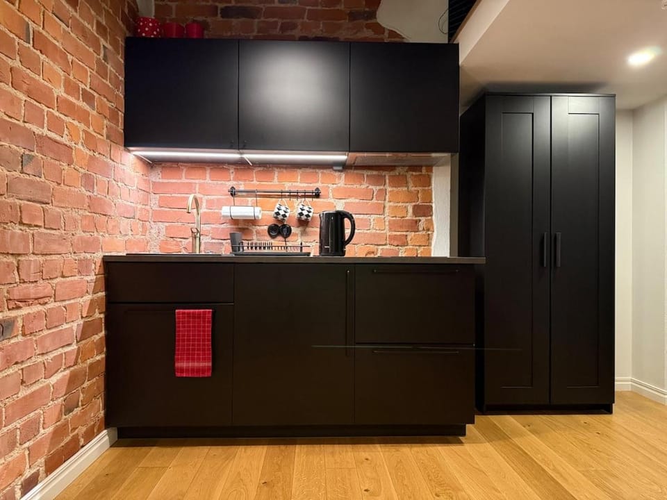 Loft Black and Red Apartment in Tallinn