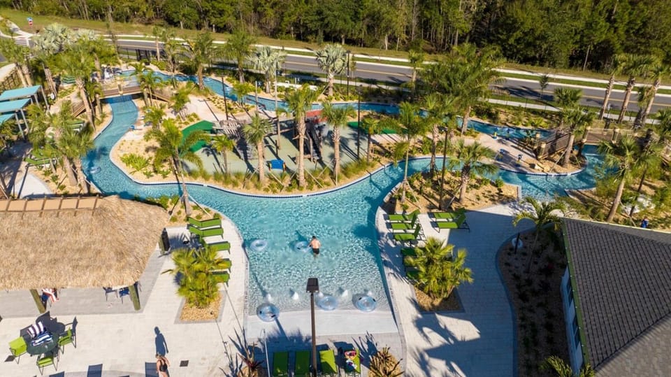Aqua park, Pool view