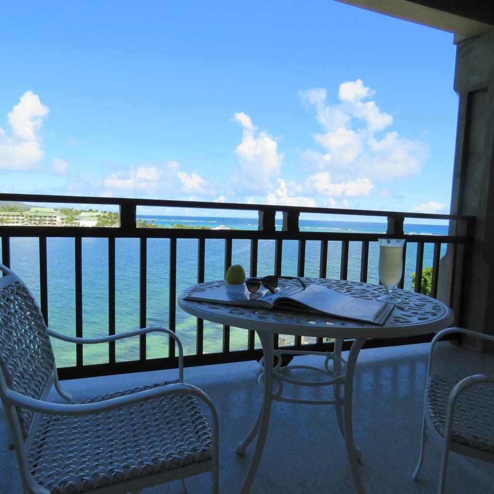 View (from property/room), Balcony/Terrace, Sea view