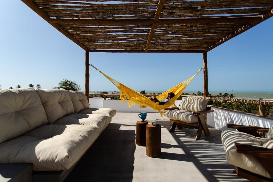 Natural landscape, Balcony/Terrace, Sea view