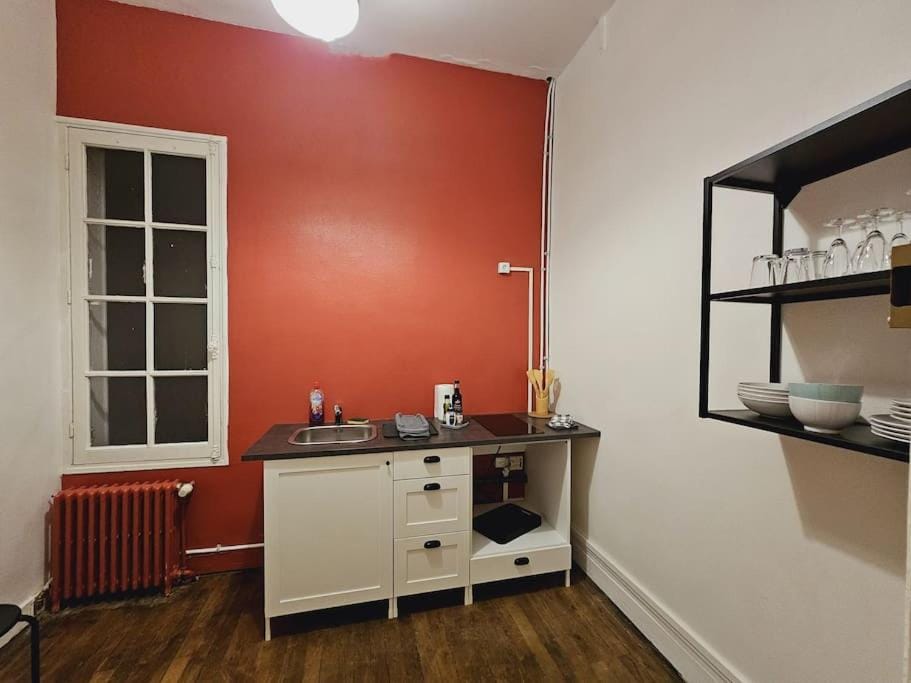 Elegencia-T2 de charme-Hyper centre-Fibre Apartment in Angers