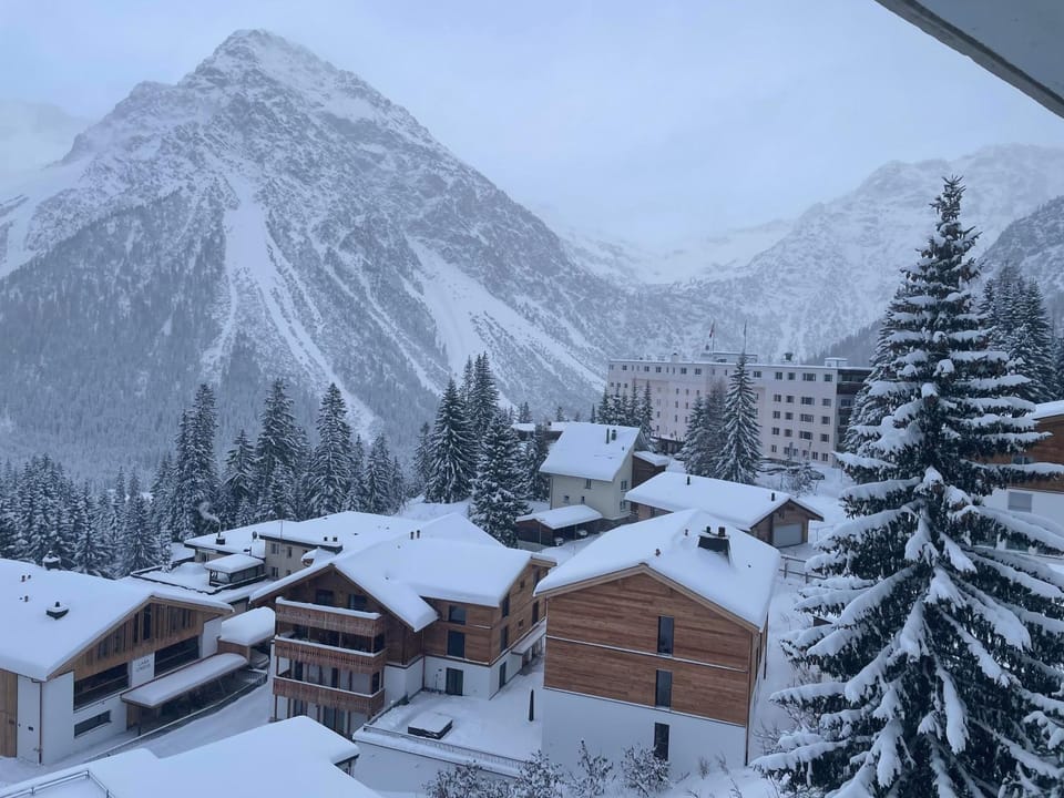 Winter, Mountain view